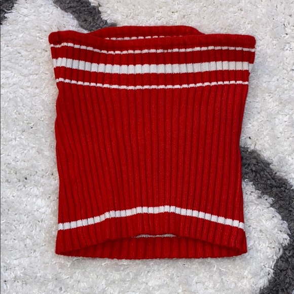 Red tube top - Picture 2 of 3